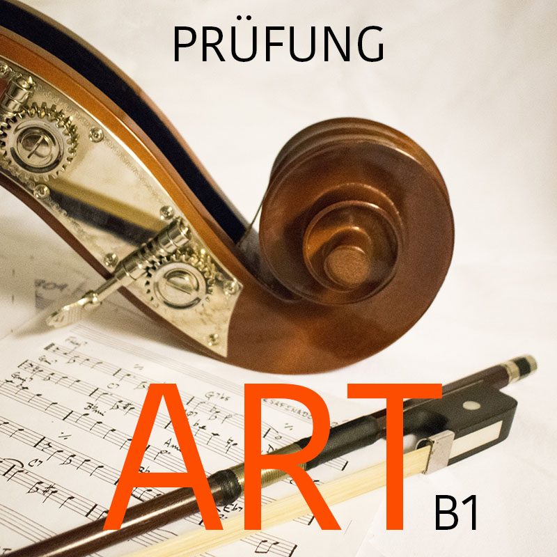 Buchung ART B1 Prüfung für Kunst-Privat-Universitäten und Konservatorien (Musik, Schauspiel, Tanz)